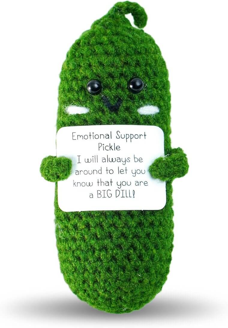 Bring Joy with Funny Support Pickle - Perfect Gift for Friends! - Now 10% Off!
