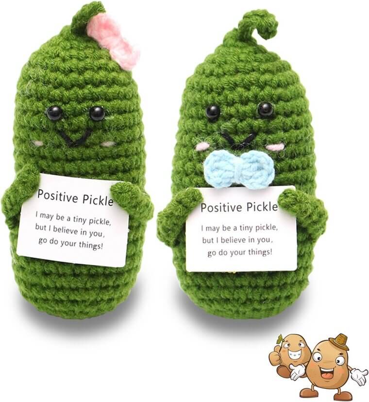 Positive Pickle Dolls - Fun Gifts for Any Occasion - 13% Off!