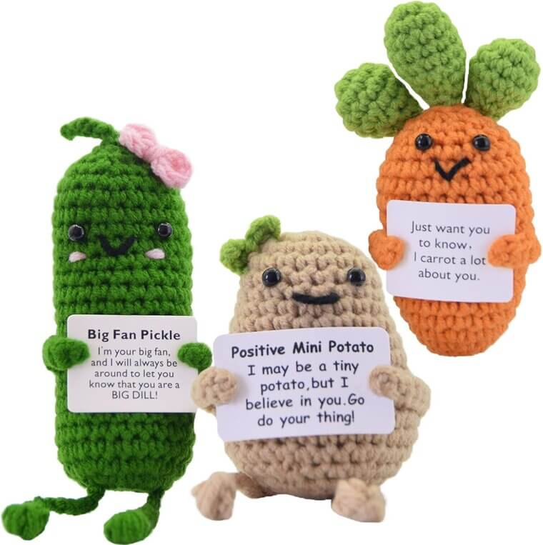JoyChoi Plush Trio - Cute & Funny Gifts for All Ages - Don’t Miss the 14% Discount!