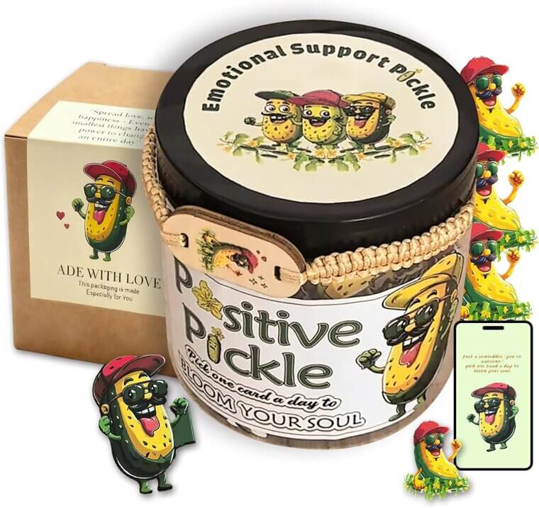 Hip Hop Pickle Jar - Fun Affirmations & NFC Bracelet - Now 15% Off!