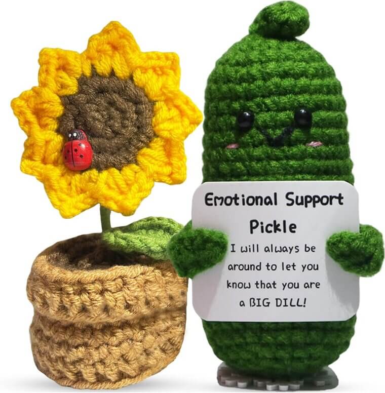 Emotional Support Pickle - Hilarious Gift for Home or Office - Enjoy 50% Off!