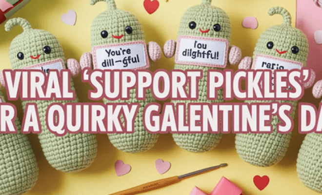 Viral “Support Pickle” Gifts for a Quirky Galentine’s Day! 🥒