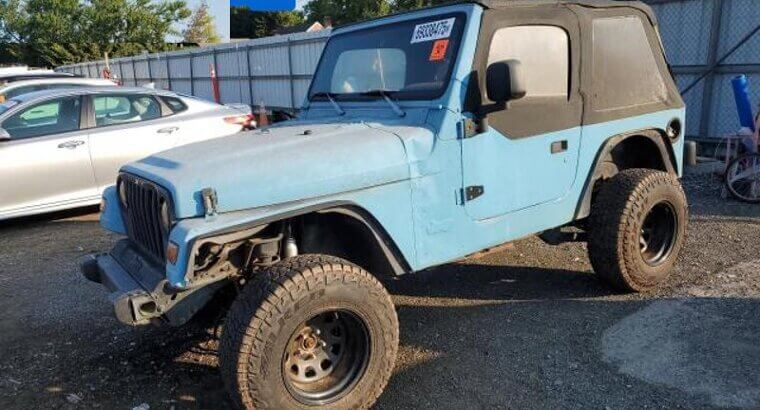 1998 Jeep Wrangler - $875