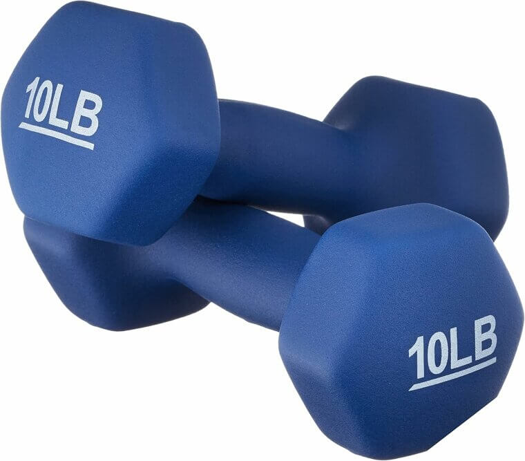 Neoprene Dumbbell Weights - Perfect for Home Workouts 