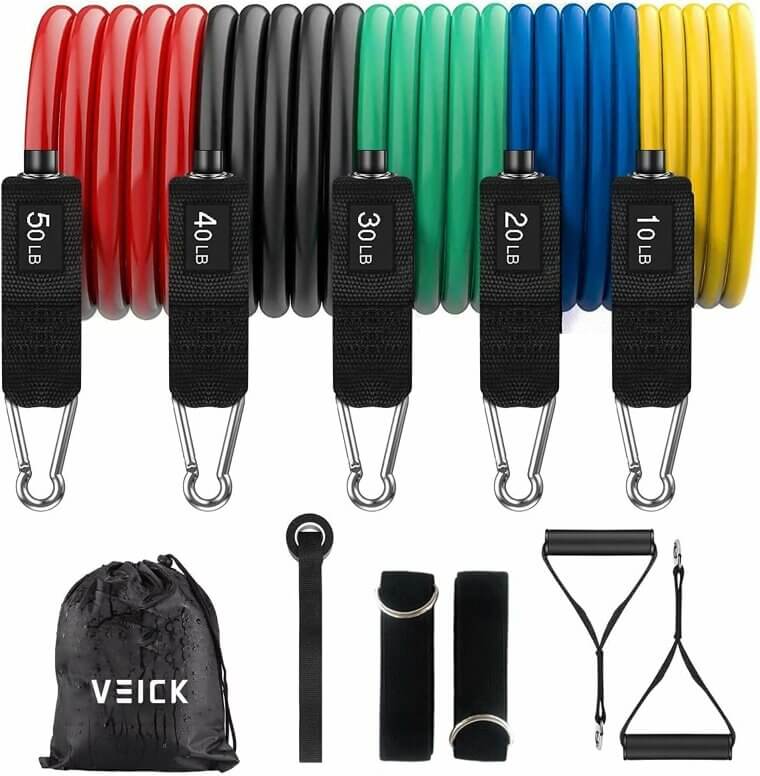 VEICK Resistance Bands - Your Portable Gym Solution - Enjoy 33% Off!