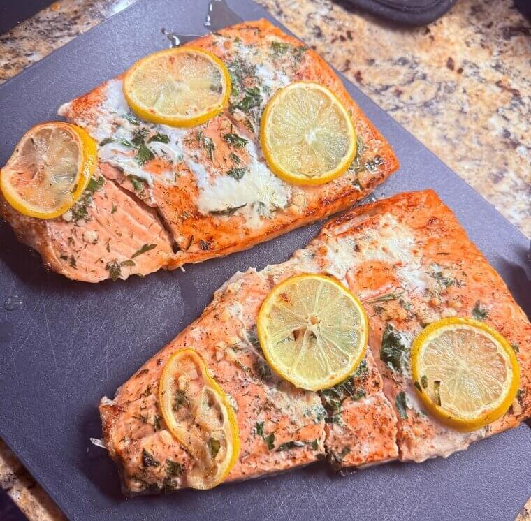 Sheet-Pan Salmon With Citrus