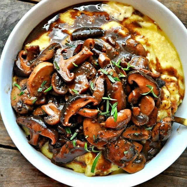 Creamy Polenta With Store-Bought Toppings