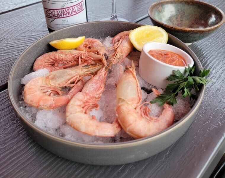 Shrimp Cocktail With a Shortcut Sauce