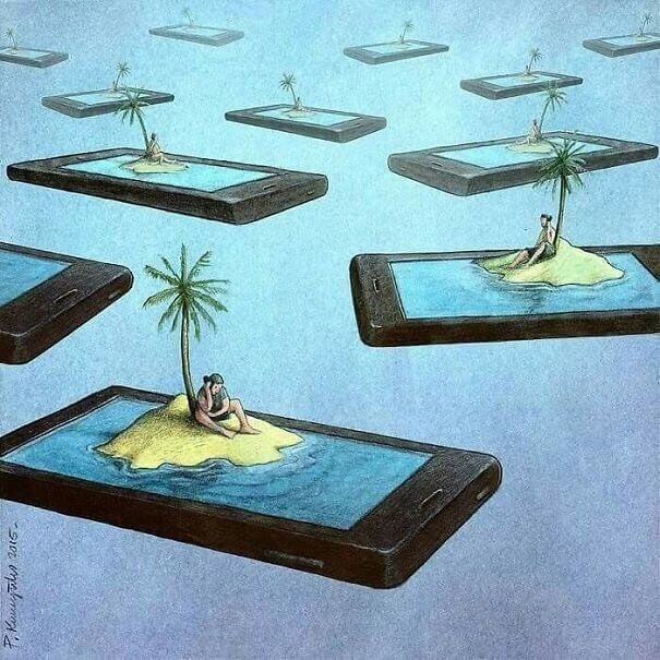 We Are All Completely Isolated As A Result Of Technology