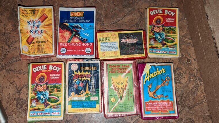 Crackers and Fireworks