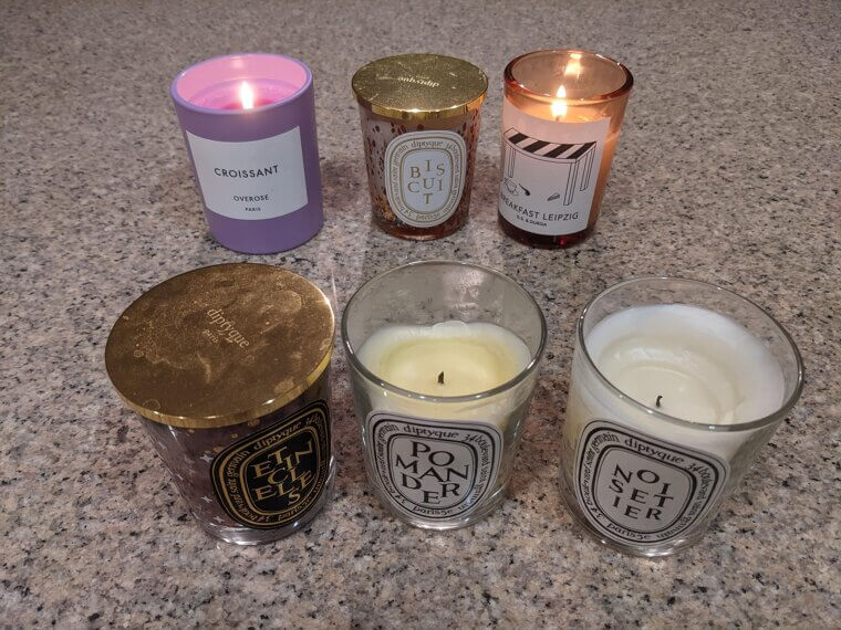 Paraffin Wax and Scented Candles