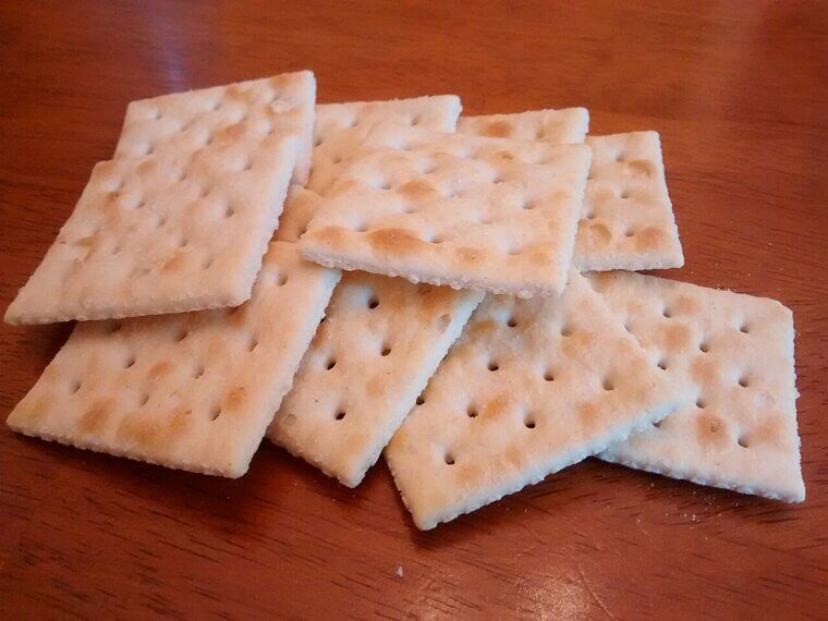 Crushed Saltine Crackers as Breading