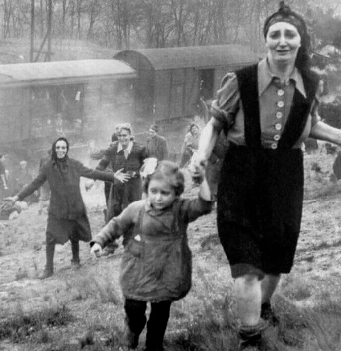 Allied Forces Liberated a Train of Jewish Prisoners