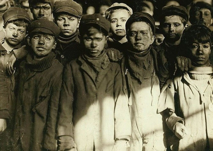 Breaker Boys From a Pennsylvania Coal Mine, 1900s