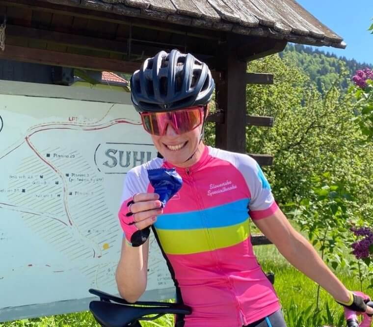 Fig Newtons são ótimos para andar de bicicleta