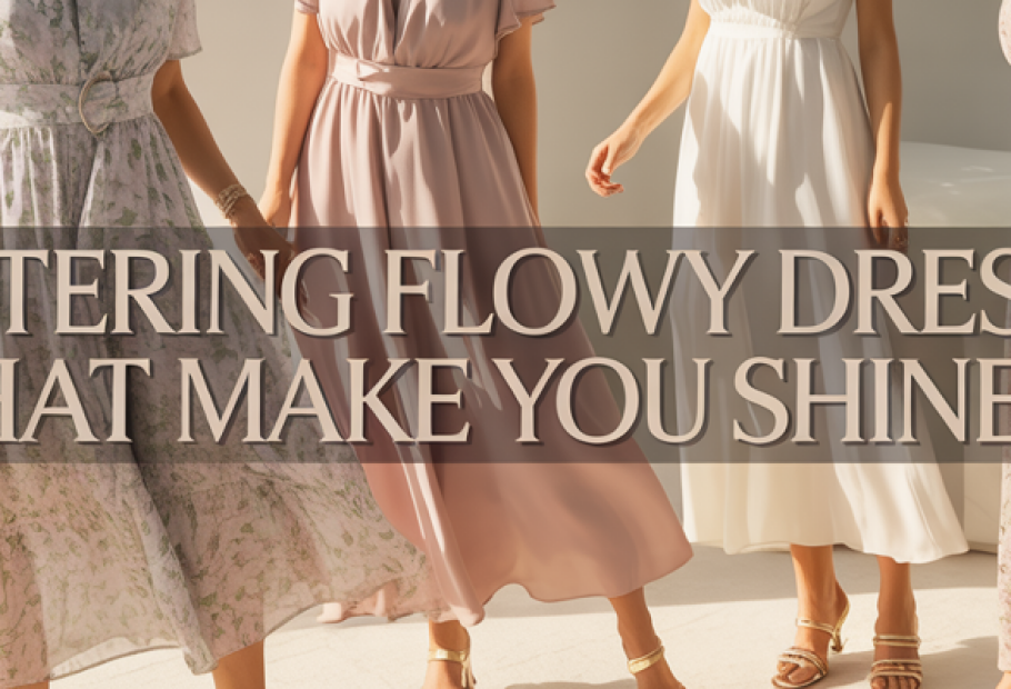 Flattering Flowy Dresses for a Confident Look