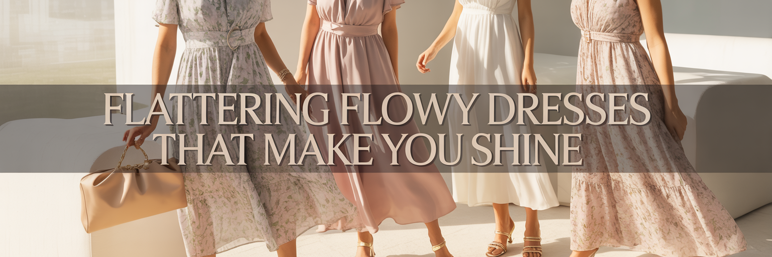 Flattering Flowy Dresses for a Confident Look