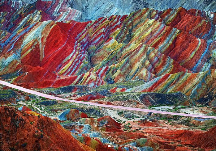 The Zhangye Danxia Landform, China