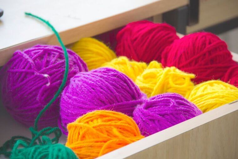 Sewing Drawers for Craft Bits