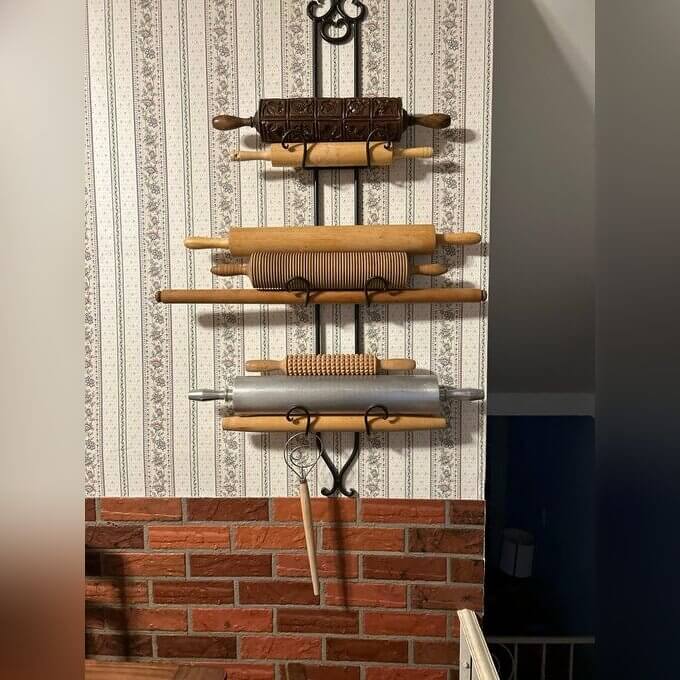Rolling Pin Jewelry Hanger