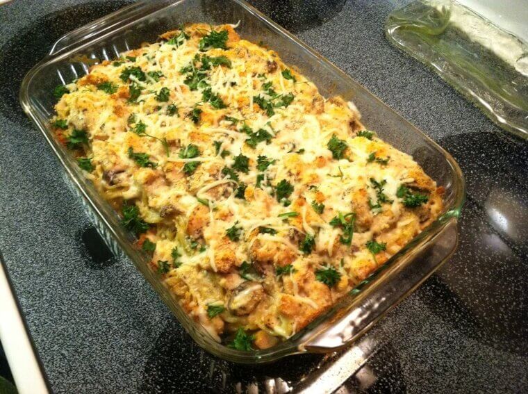 Chicken Tetrazzini