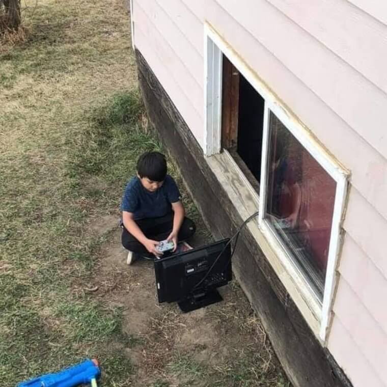 "Go Play Outside"