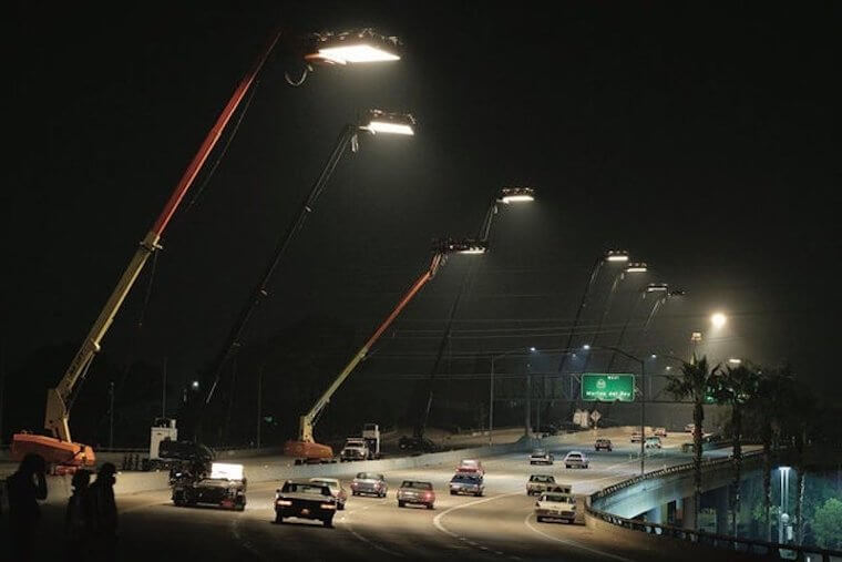 Lighting a Hollywood Highway