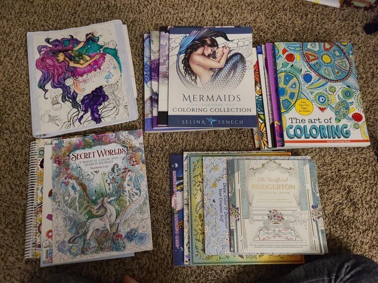 Simple Coloring Books and Chunky Markers