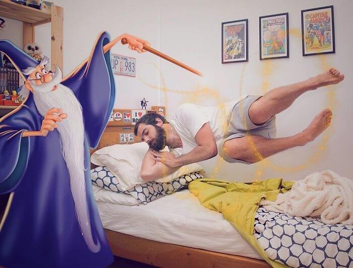 "Time To Get Out Of Bed And Face The Problems Of The World"
