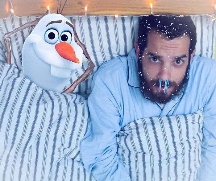 "Hi, I'm Olaf And I Like Warm Hugs"