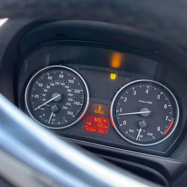 Engine Cooling System Warning Light