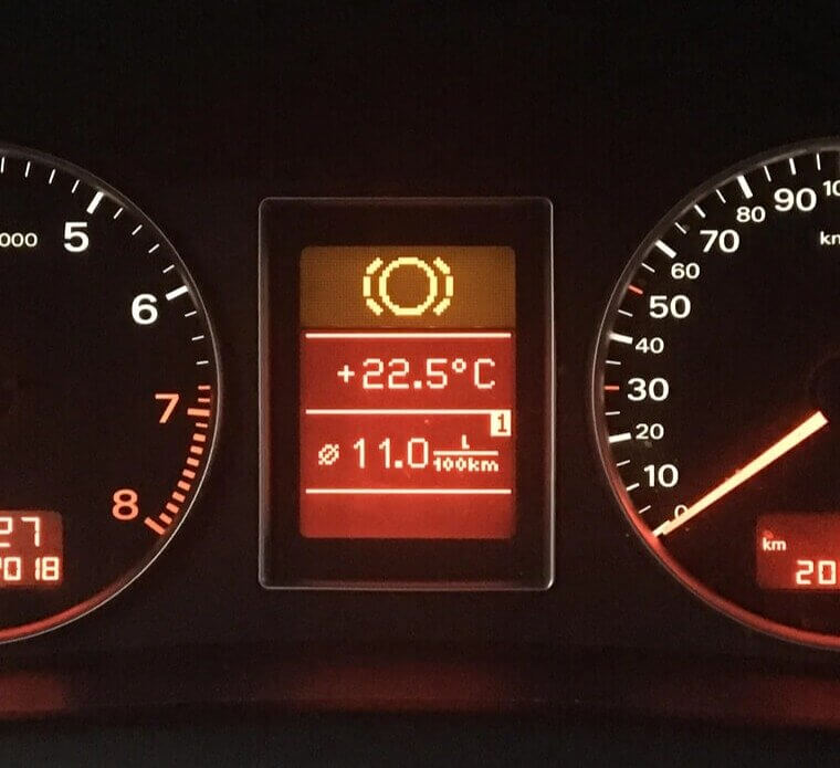 Brake Pad Warning Light