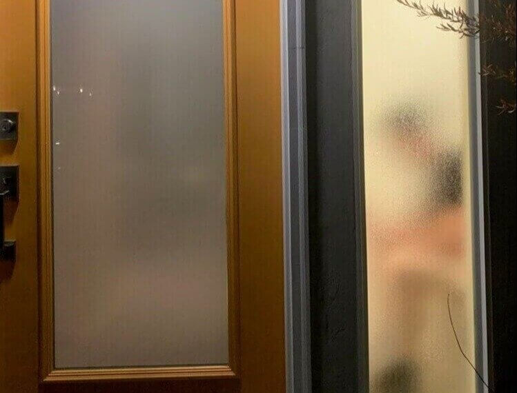 Frosted Glass Doors: A Privacy Illusion