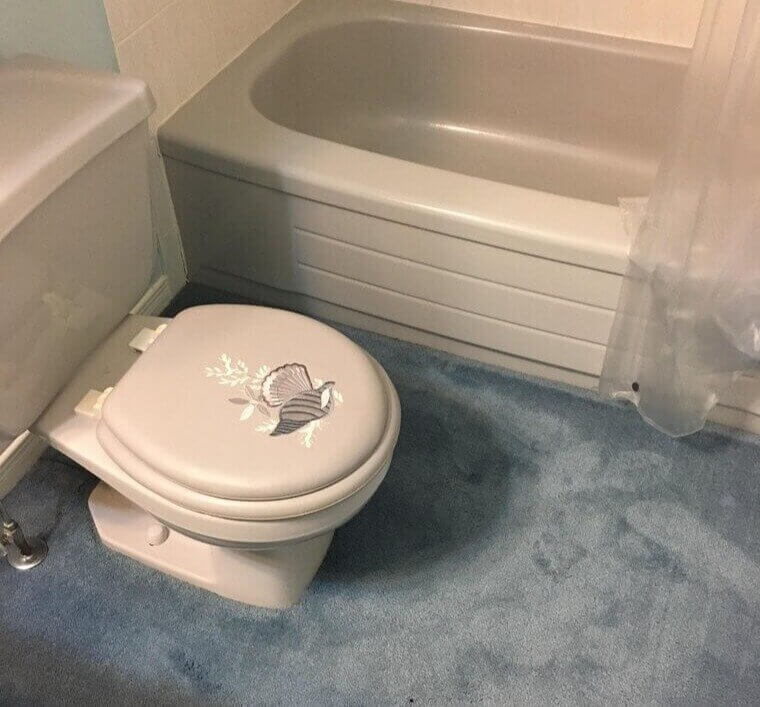 Bathroom Carpeting: A Cleaning Nightmare