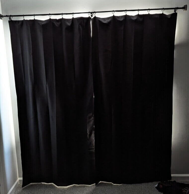 Heavy Curtains That Overwhelm Spaces