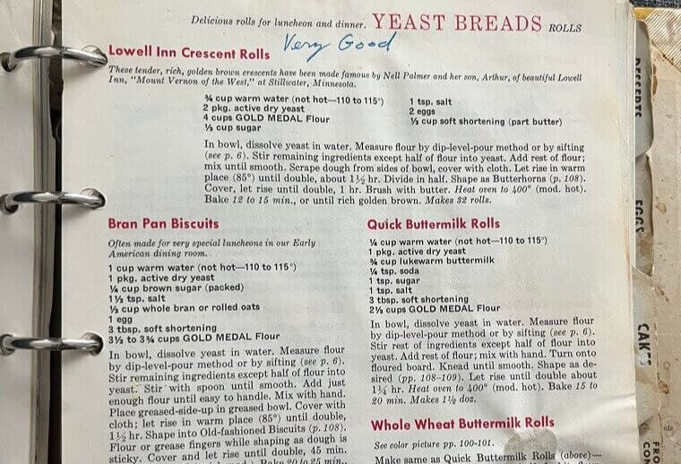Grandma’s Trusted Recipe Book