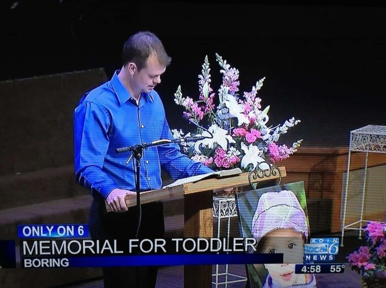 Just Another 'Boring' Toddler Memorial Caught On The Daily News