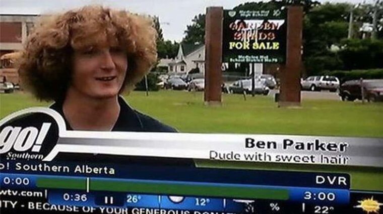 Why Get A Job When You Can Be The Dude With Sweet Hair