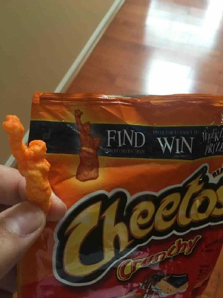 The magical Cheeto