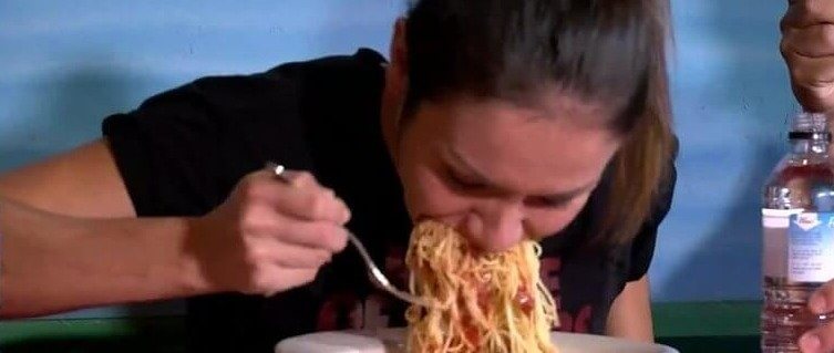 Michelle Lesco Ate a Bowl of Pasta in Less Than 30 Seconds