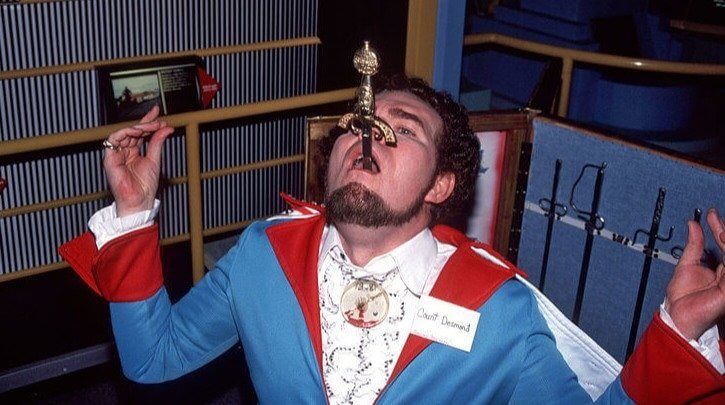 Heaviest Object Sword Swallowed