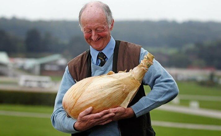 Tony Glover Grew the Largest Onion - It's Over 18 Pounds!