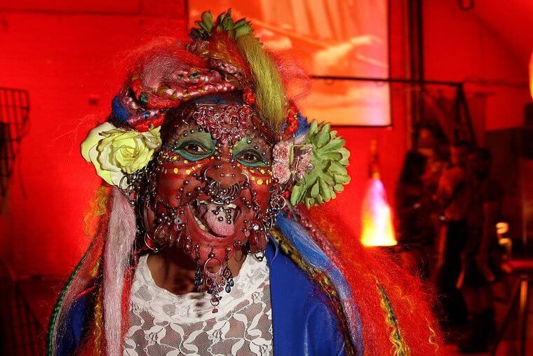 Elaine Davidson Is the World's Most Pierced Woman