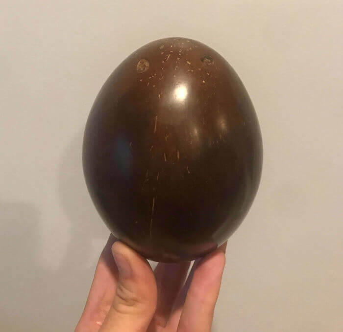 A Fully Polished Coconut