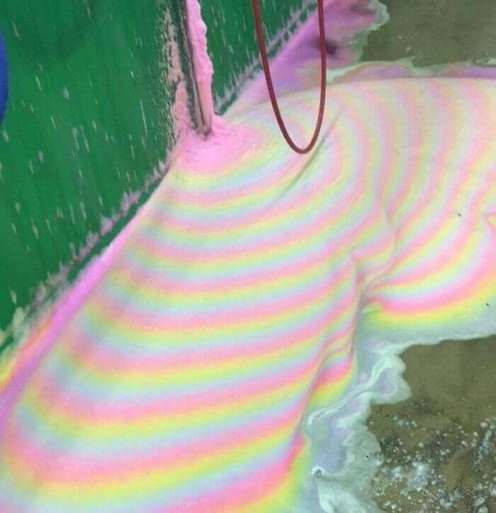 When The Triple Foam Breaks At The Car Wash
