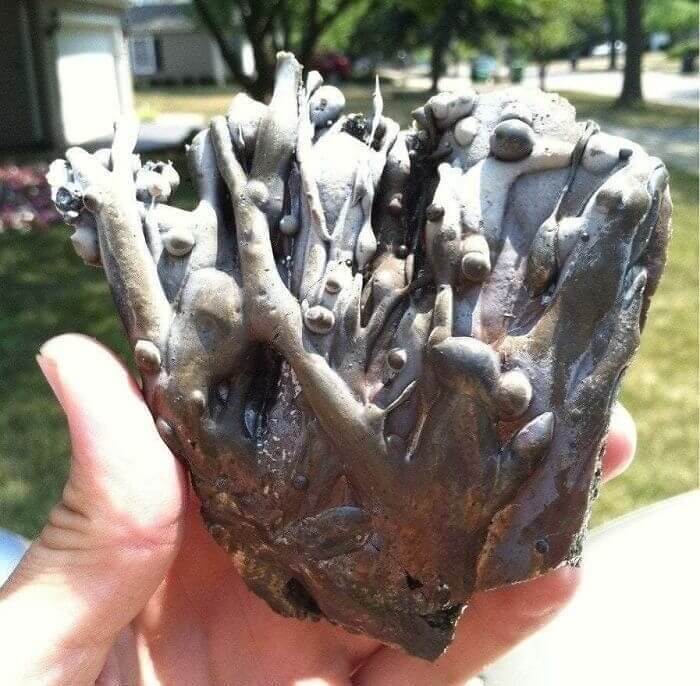 When Lightning Strikes Asphalt