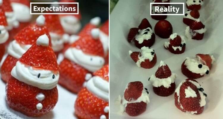 Strawberry Snowmen Fail