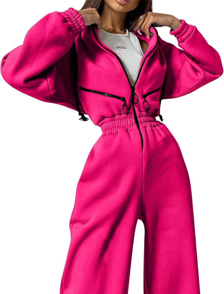 COZYPOIN Fleece Jumpsuit - Comfy, Stylish One-Piece Must-Have - Now 23% Off!
