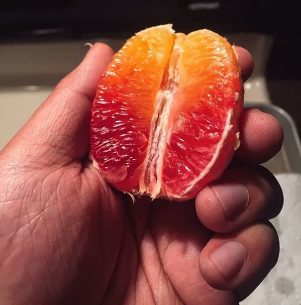 A Red-Orange Orange