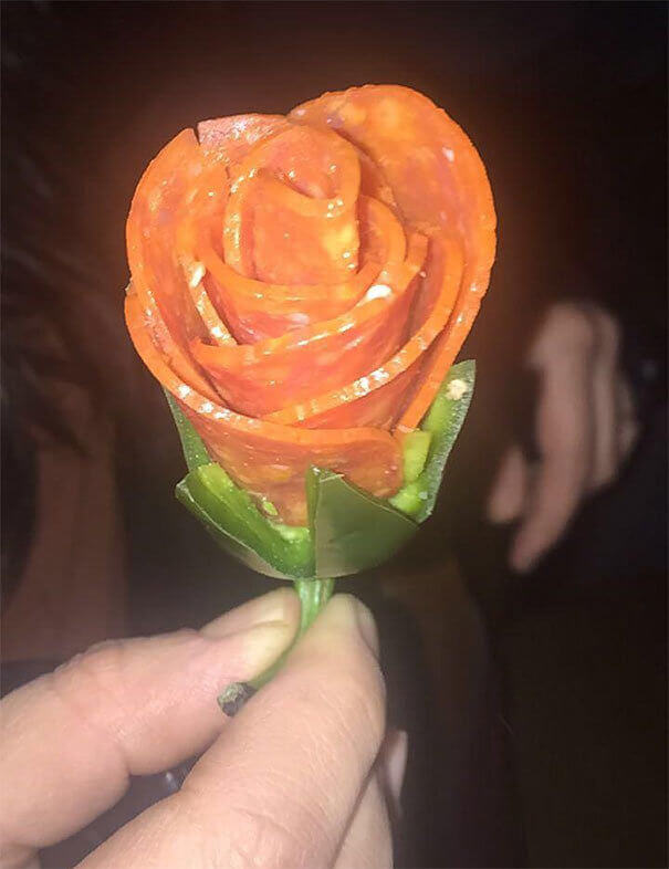 The Romance of a Meat Rose
